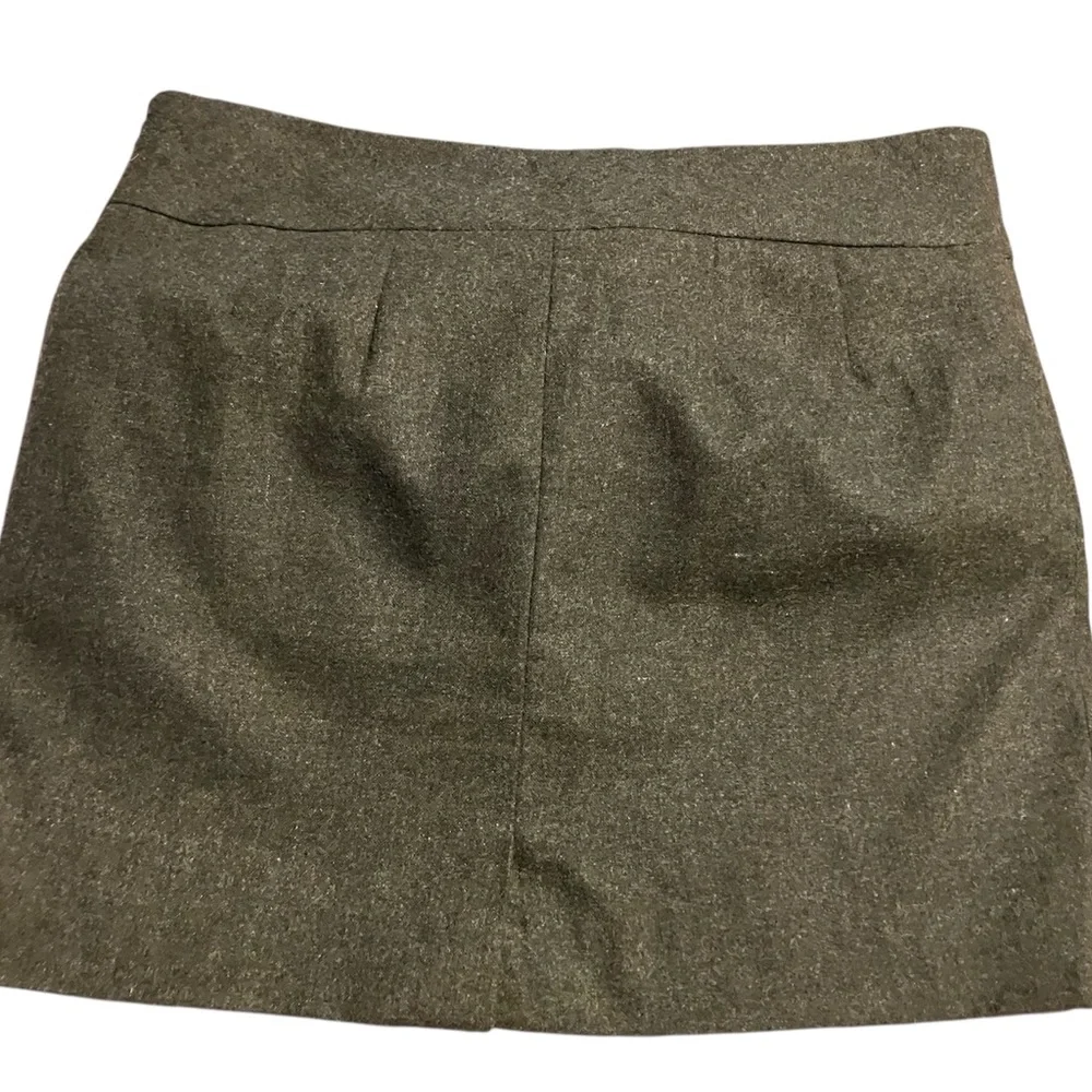 The Limited Hunter Green Wool Blend Mini Skirt – Size 12